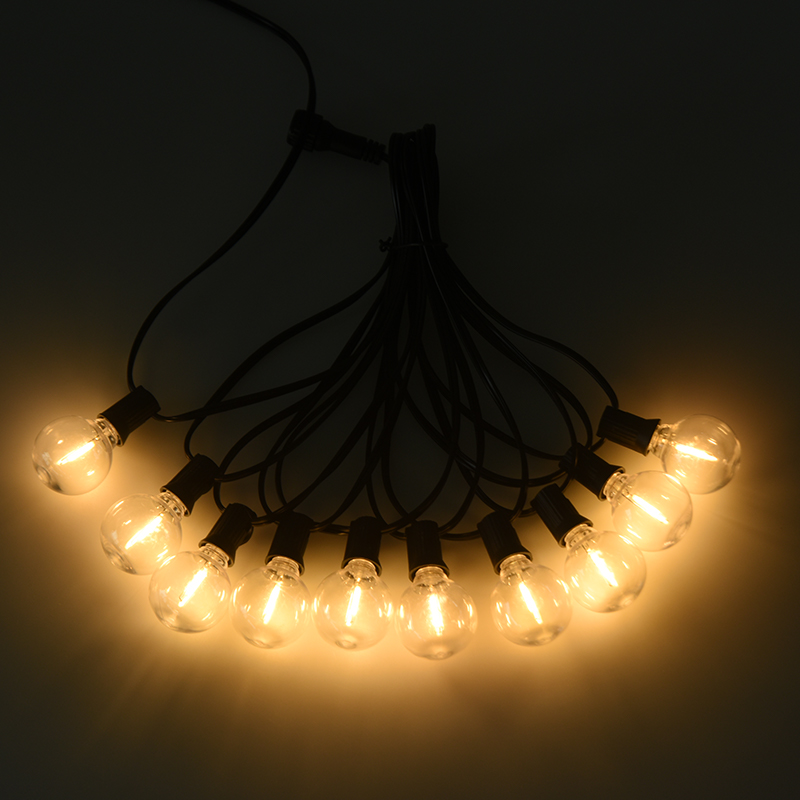 G40 Clip-on E12 spiraalvormige warmwitte lichtslingers