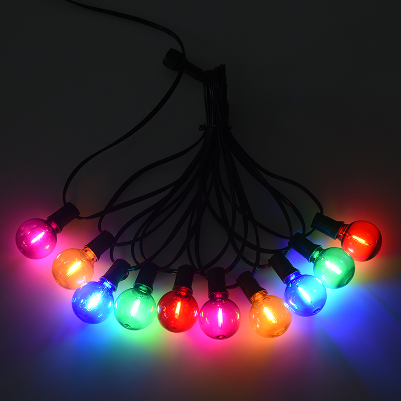 G40 Clip-on E12 spiraalvormige decoratieve lichtslingers