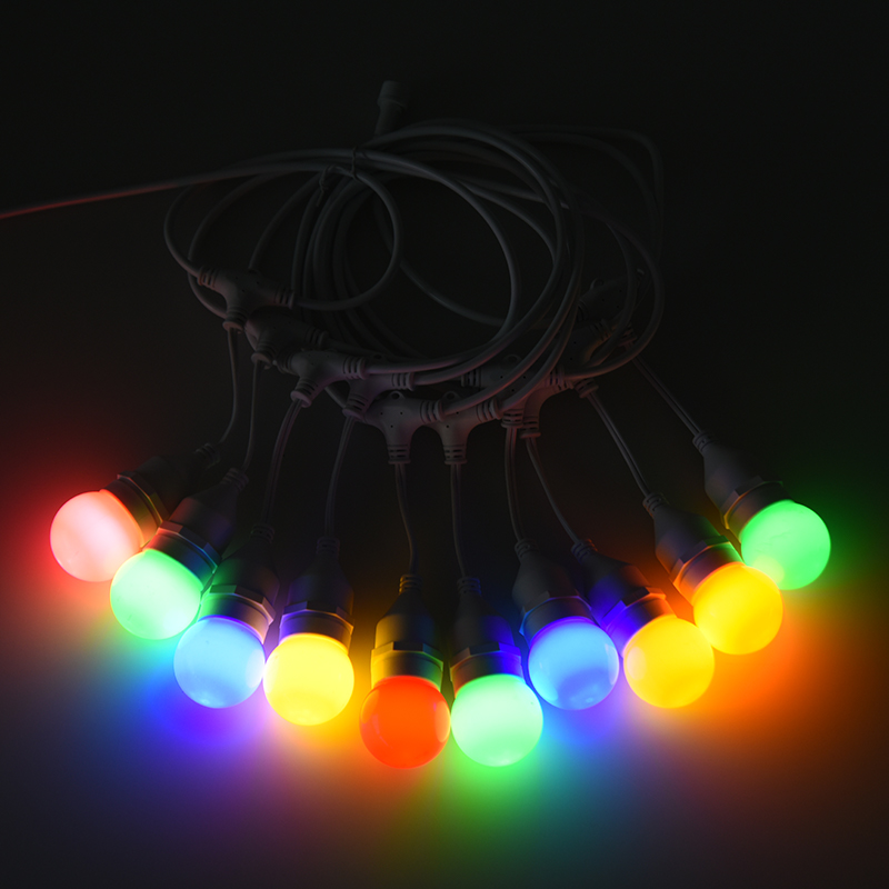 G45 hanglamp type E27 spiraalvormige lichtslingers
