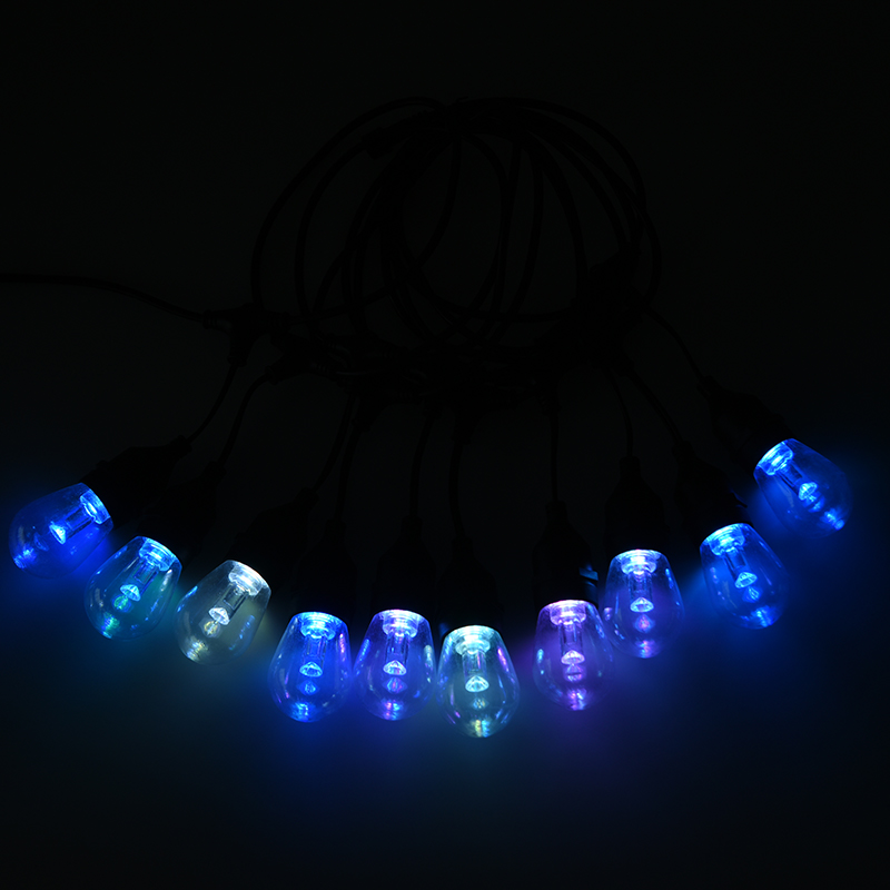 S14 op pixelniveau regelbare RGB-warmwitte hangende lichtslingers