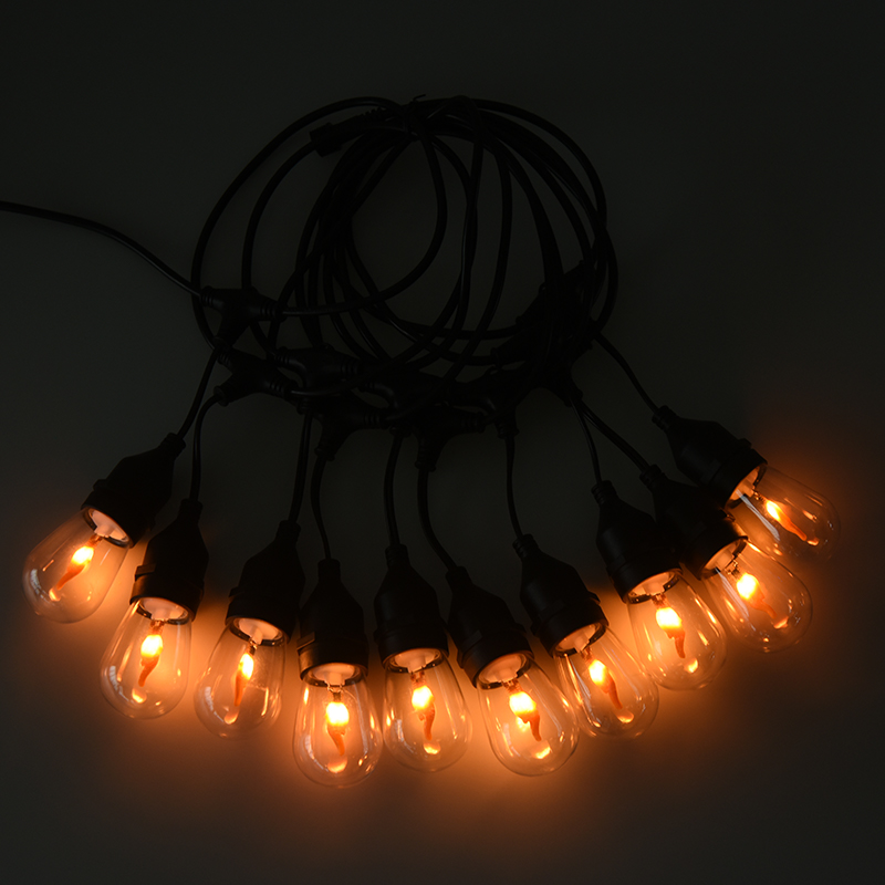 S14 Hangertype E27 Spiraal Warm Wit Lichtslingers 3,5V Laagspanningsveiligheidsmodel