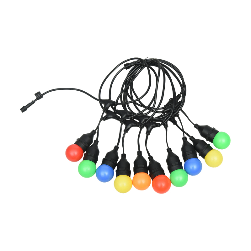 G45 hanglamp type E27 spiraalvormige lichtslingers