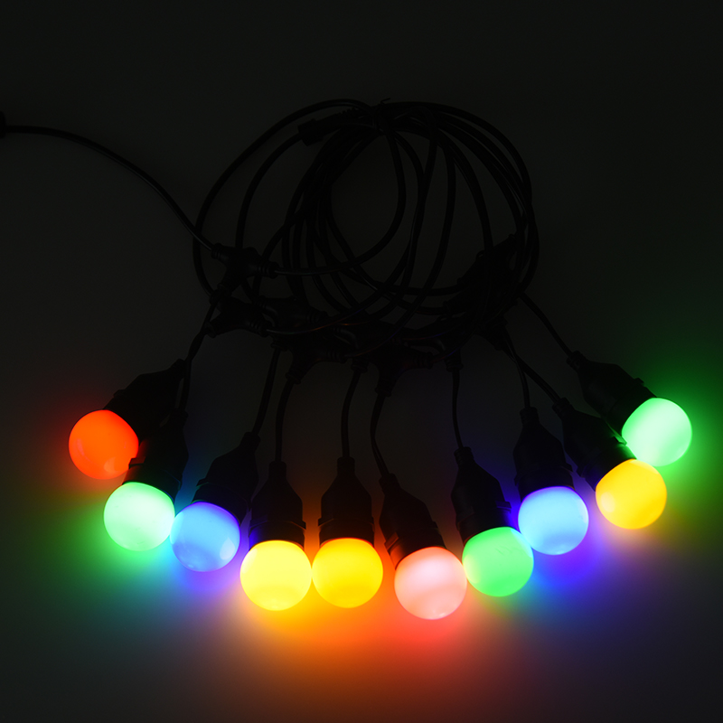 G45 hanglamp type E27 spiraalvormige lichtslingers