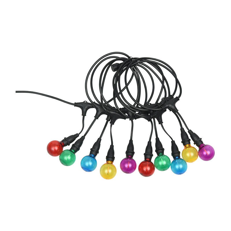 G40 ronde lamp E12 gekleurde hanglamp met schroefbasis