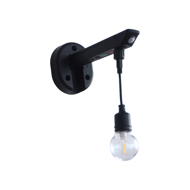 G45 wandlamp op zonne-energie met glad oppervlak
